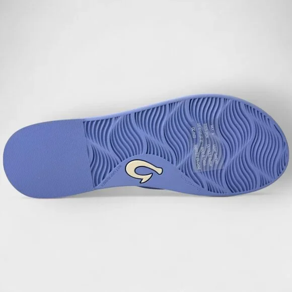 OluKai ‘Aka Women’s Flip-Flop Cloud Blue Size 6 B – New w/Tags, No Box - Picture 6 of 10